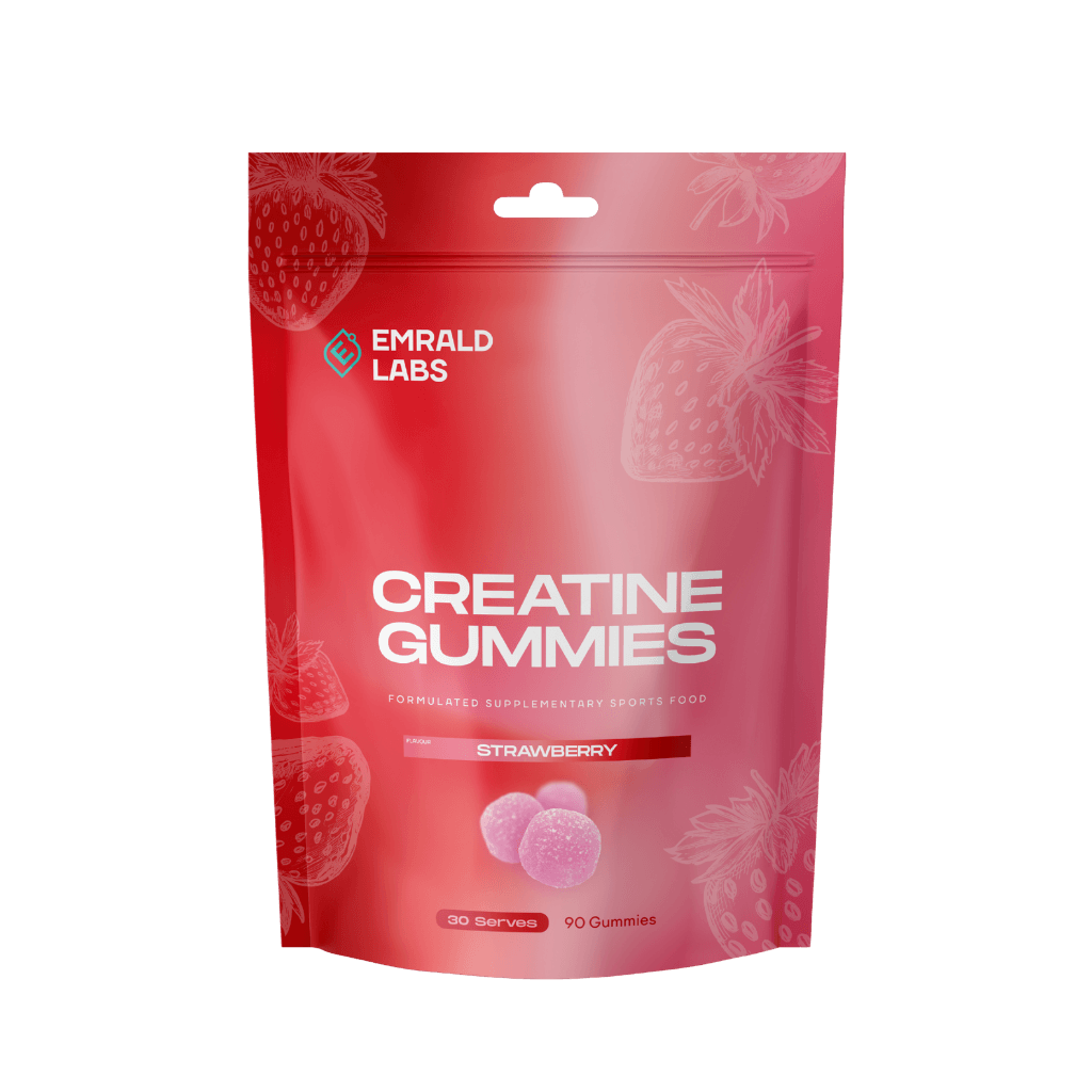 Emrald Labs Creatine Gummies Strawberry 90 gummies
