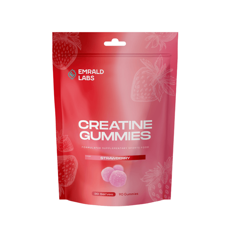Emrald Labs Creatine Gummies - Strawberry 90 gummies