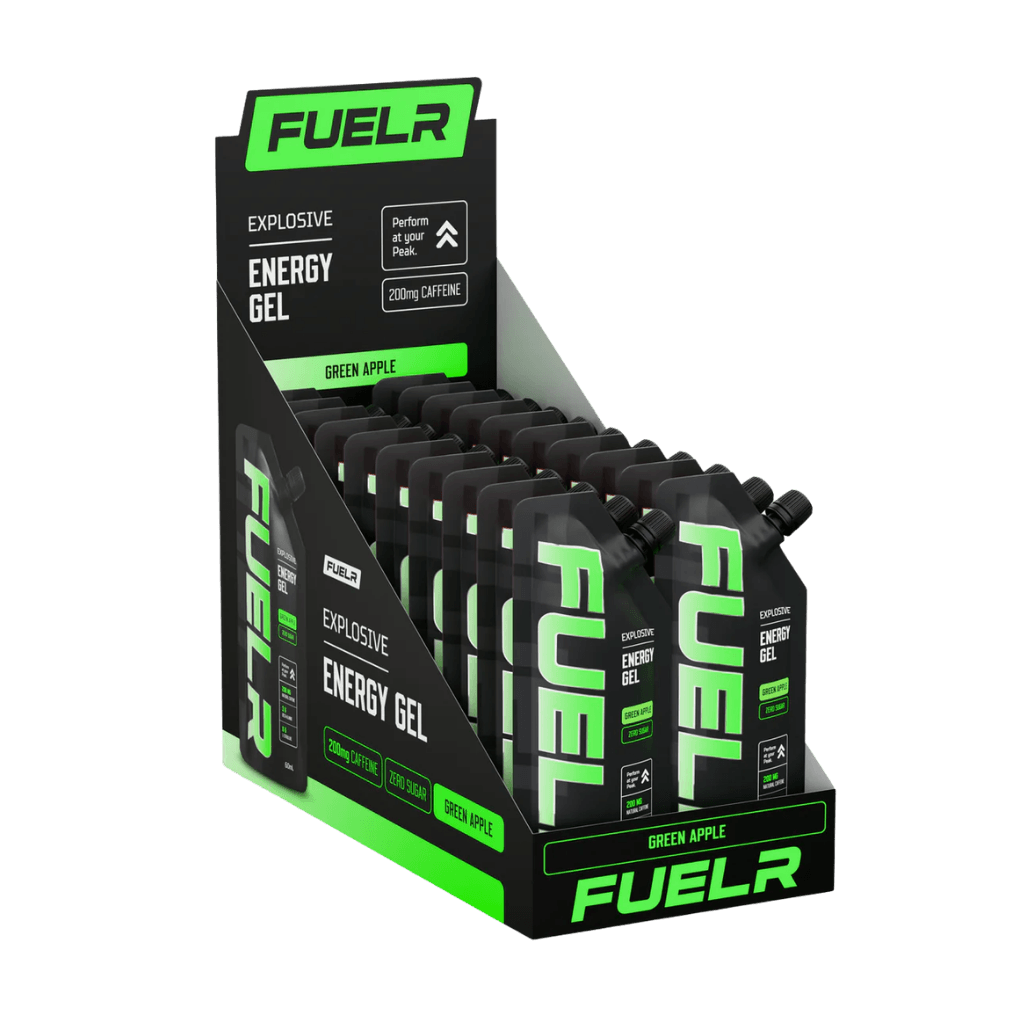 FUELR Caffeinated Energy Gel Green Apple