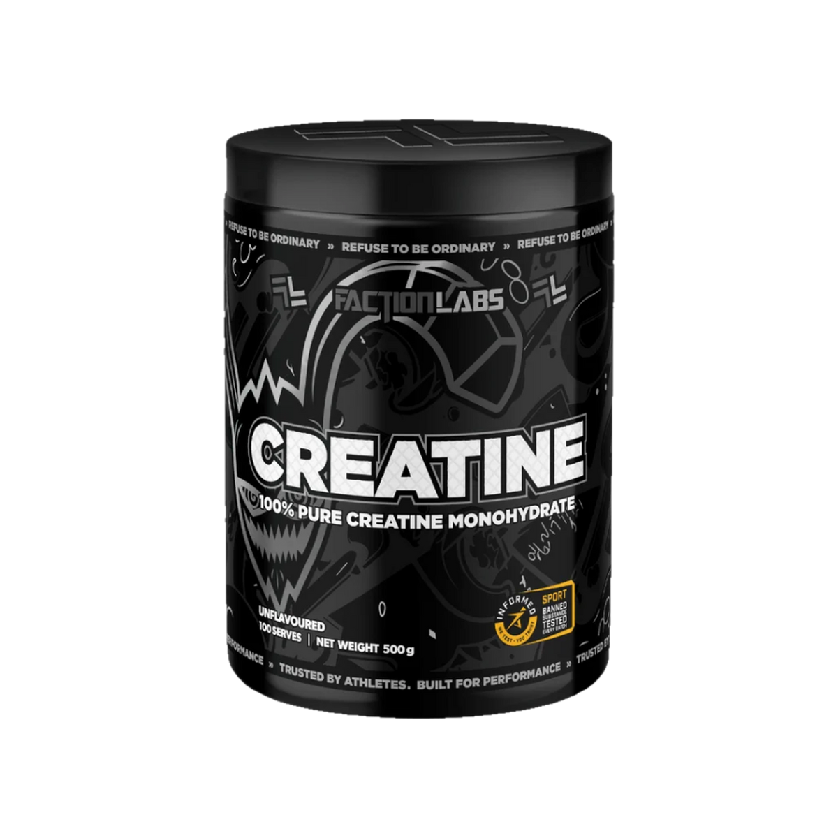 Faction Labs Creatine Monohydrate 500g