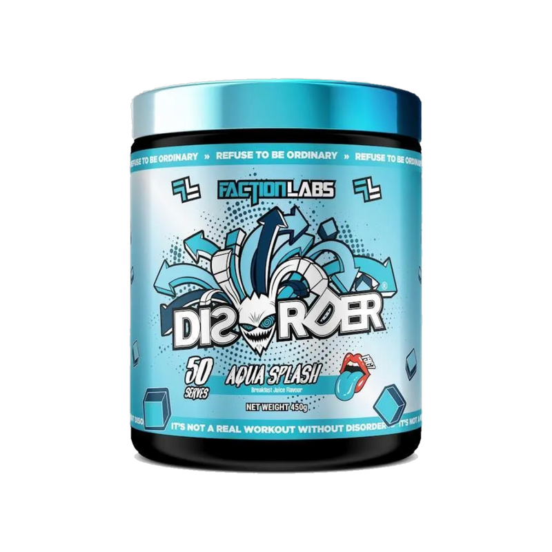 Faction Labs Disorder Original - 50 serves Aqua Splash