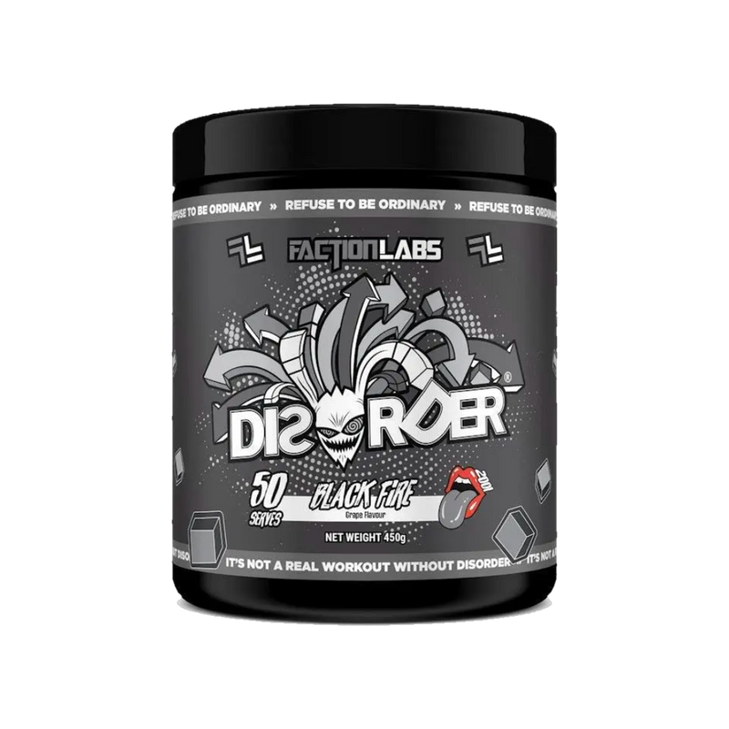 Faction Labs Disorder Original - 50 serves Black Fire