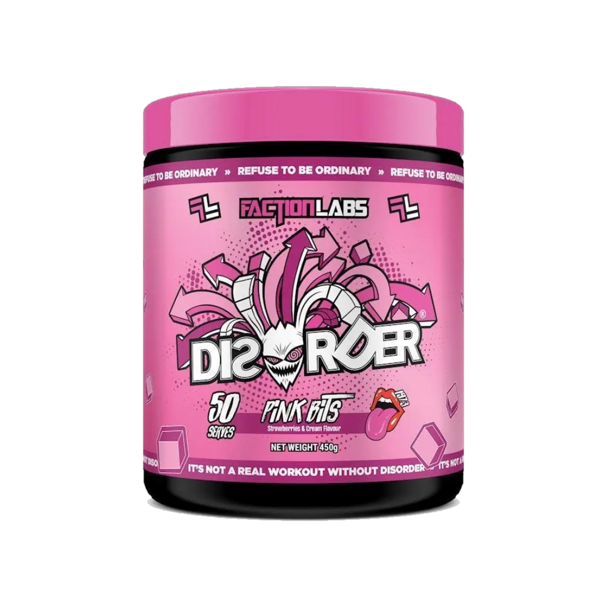 Faction Labs Disorder Pink Bits 50 serves