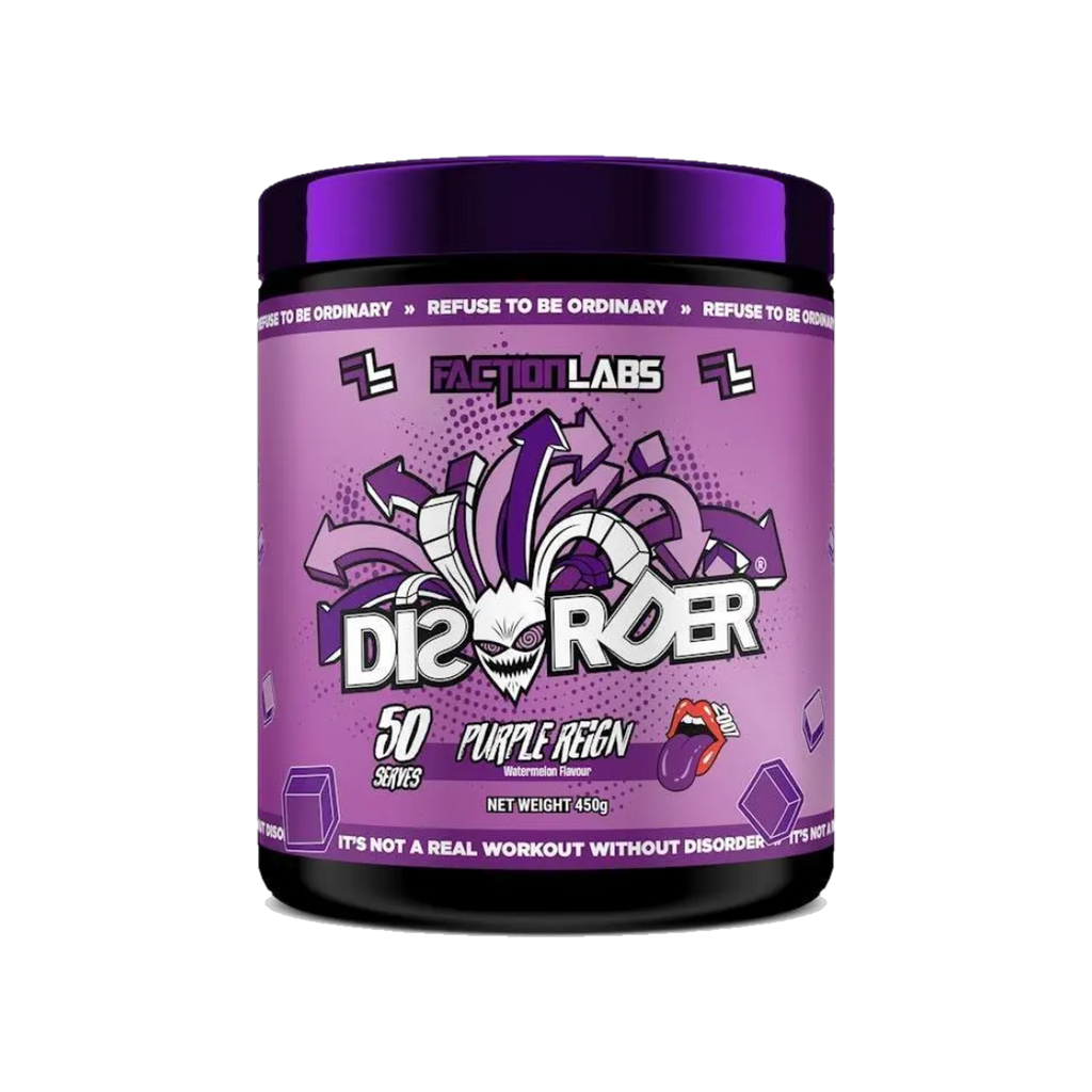 Faction Labs Disorder Purple Reign 50 serves