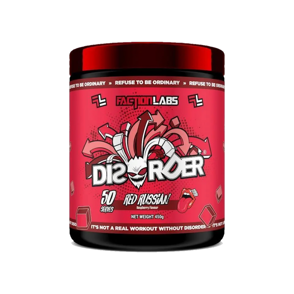Faction Labs Disorder Red Russian 50 serves