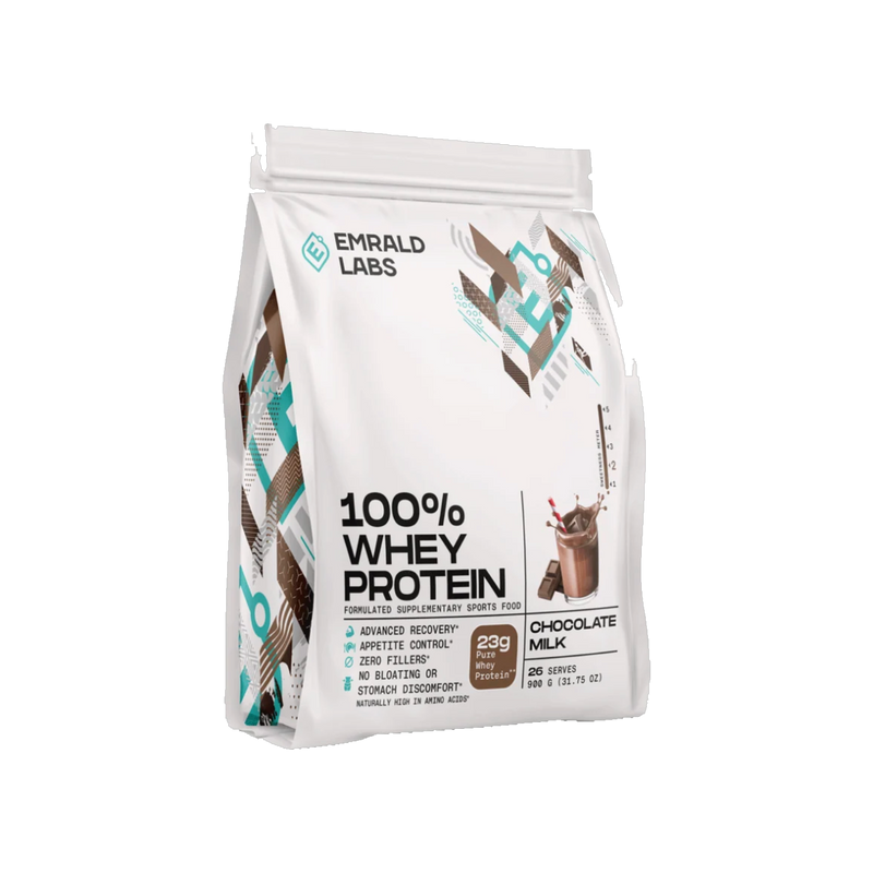 Emrald Labs 100% Whey Protein - Chocolate Milk 900g