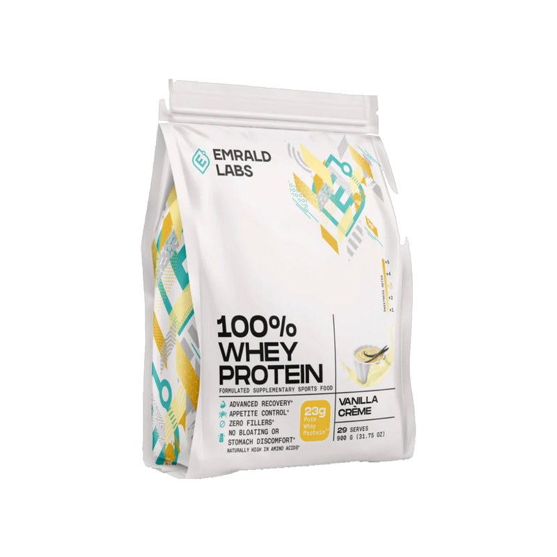 Emrald Labs 100% Whey Protein - Vanilla Crème 900g