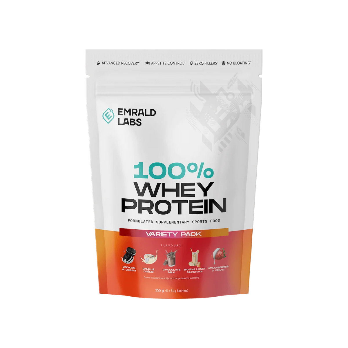 Emrald Labs 100% Whey Protein sample sachet