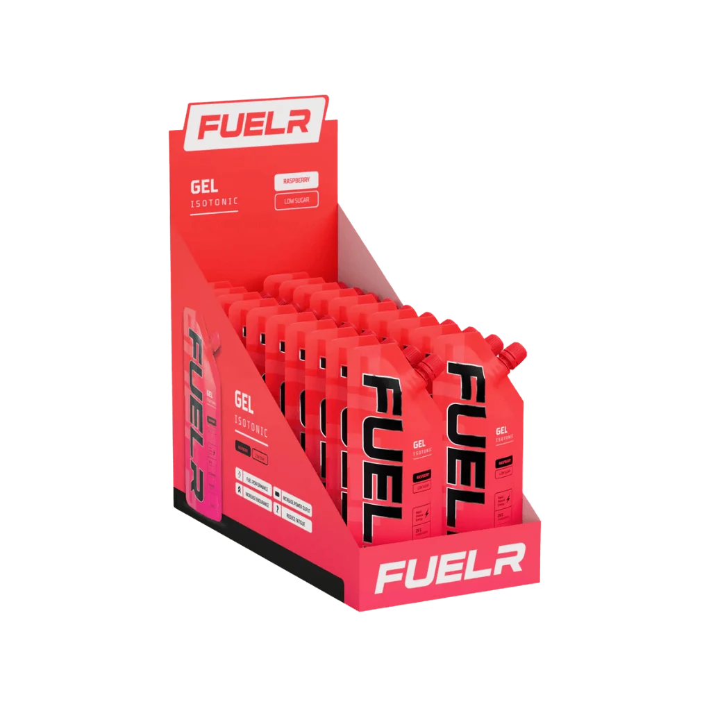 FUELR isotonic energy gel raspberry