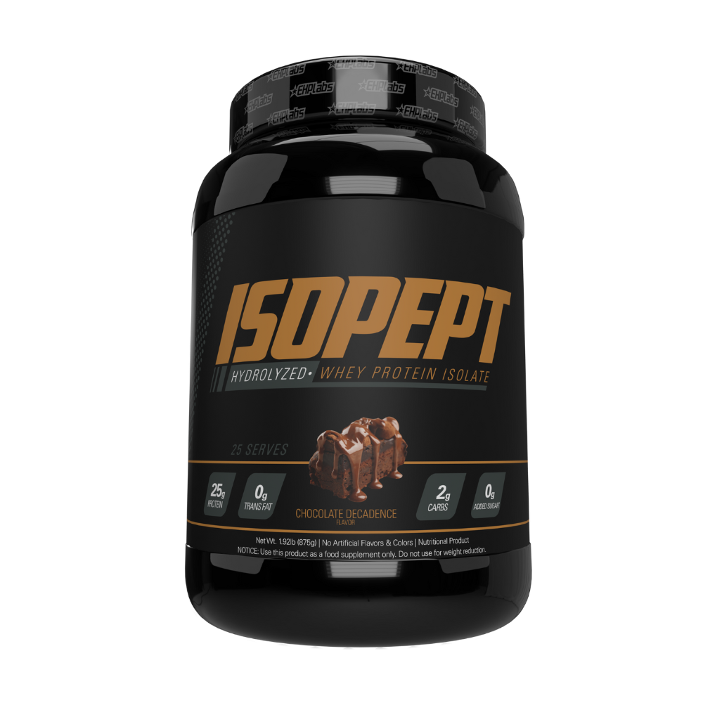 EHPlabs IsoPept Chocolate Decadence 25 serve tub