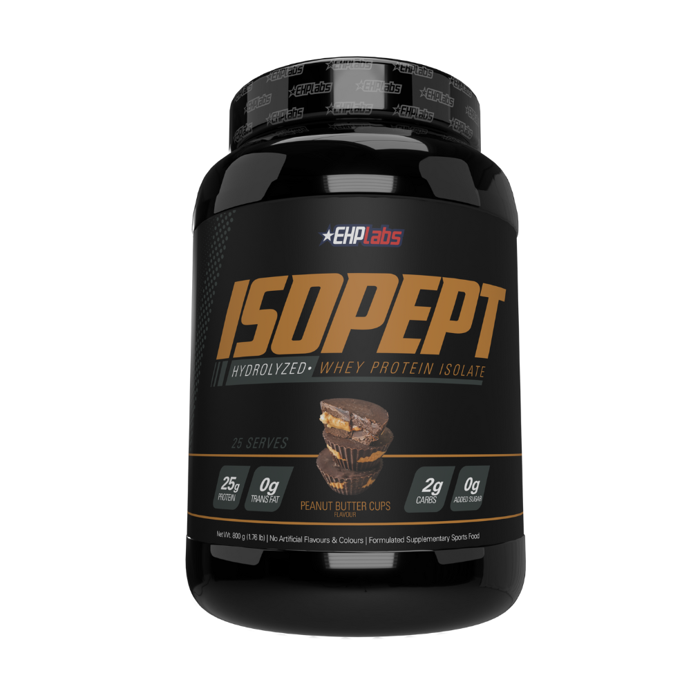 EHPlabs IsoPept Peanut Butter Cups 25 serve tub