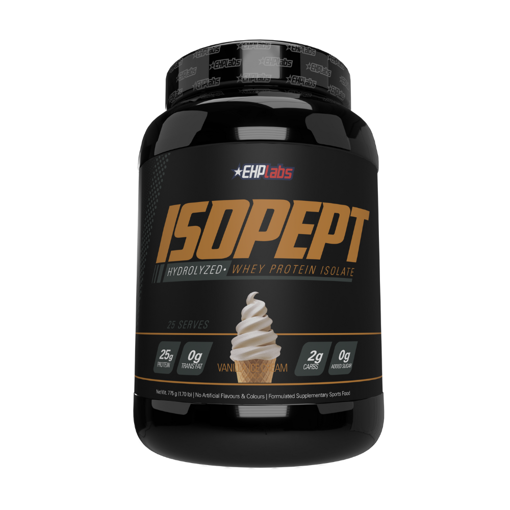 EHPlabs IsoPept Vanilla Ice Cream 25 serve tub