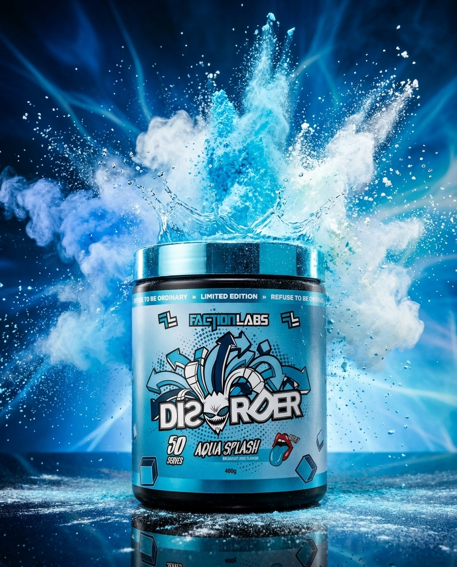 Faction Labs Disorder Original - 50 serves Aqua Splash
