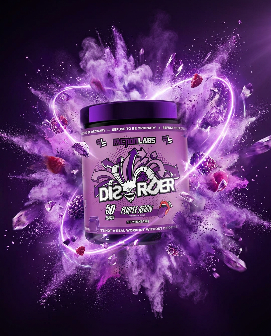 Faction Labs Disorder Original - 50 serves Purple Reign