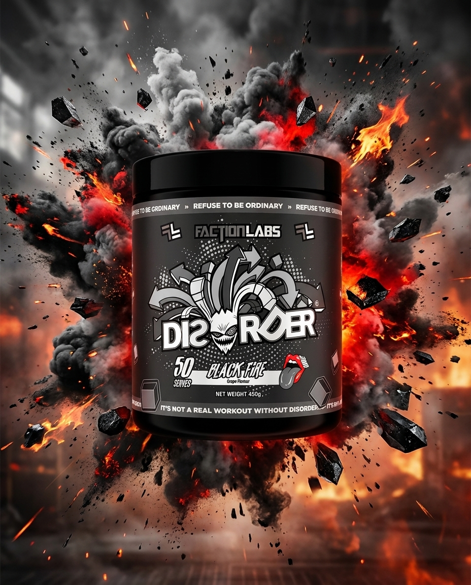 Faction Labs Disorder Original - 50 serves Black Fire