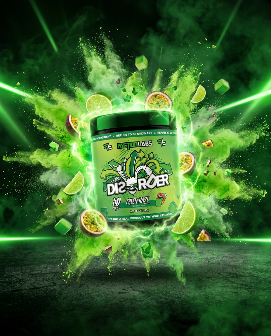 Faction Labs Disorder Original - 50 serves Green Haze