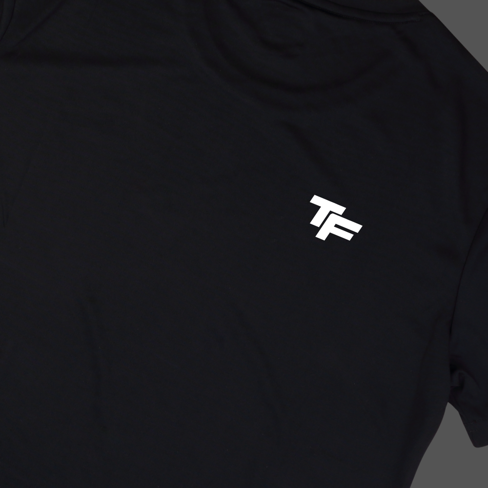 TF Members T-Shirt Black - TF chest logo detail