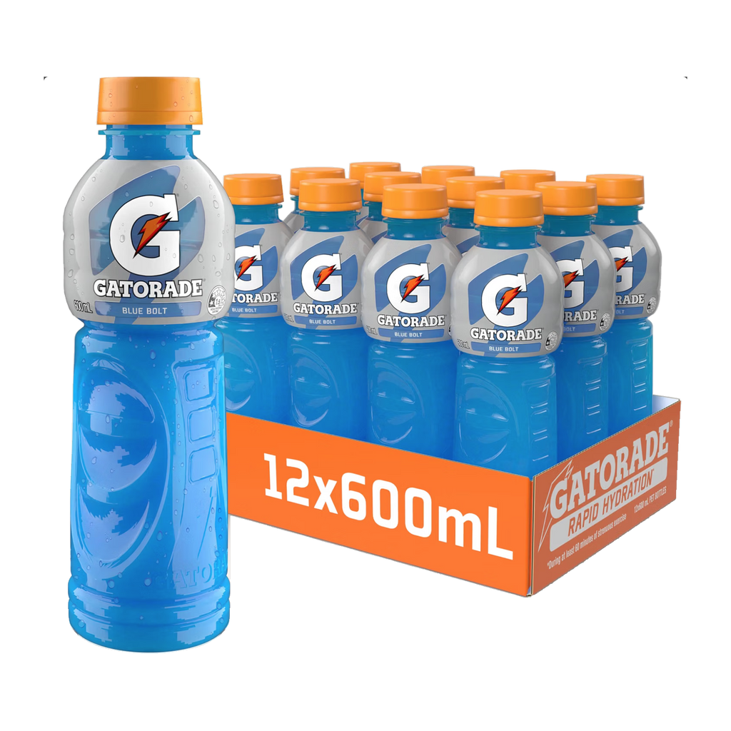 Gatorade Blue Bolt 12 x 600mL case