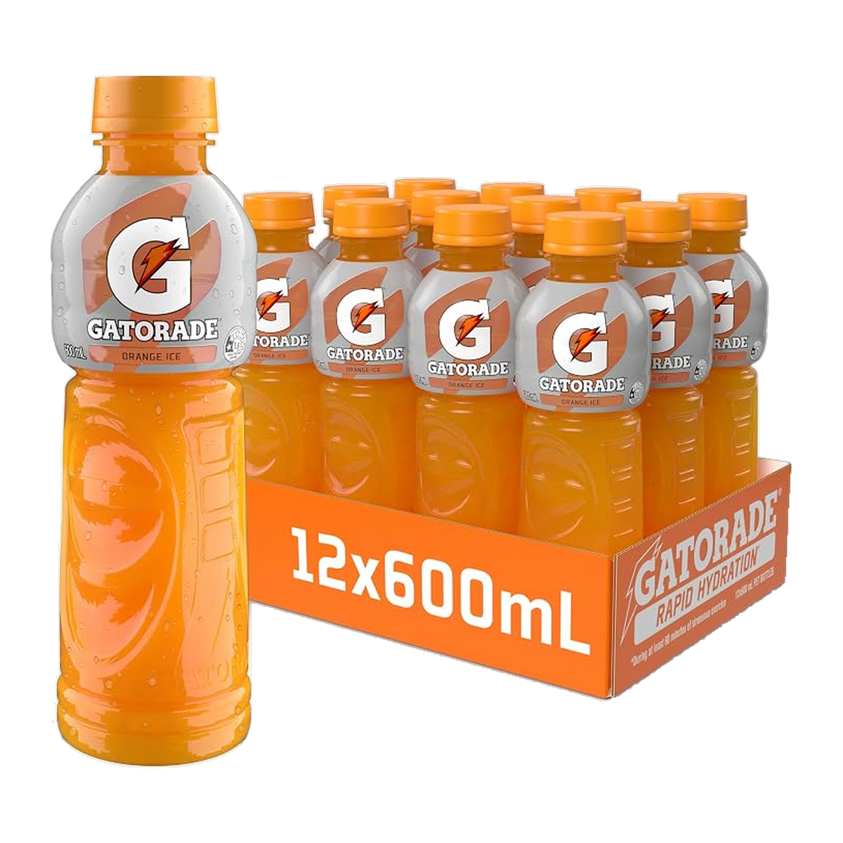 Gatorade Orange Ice 12 x 600mL case