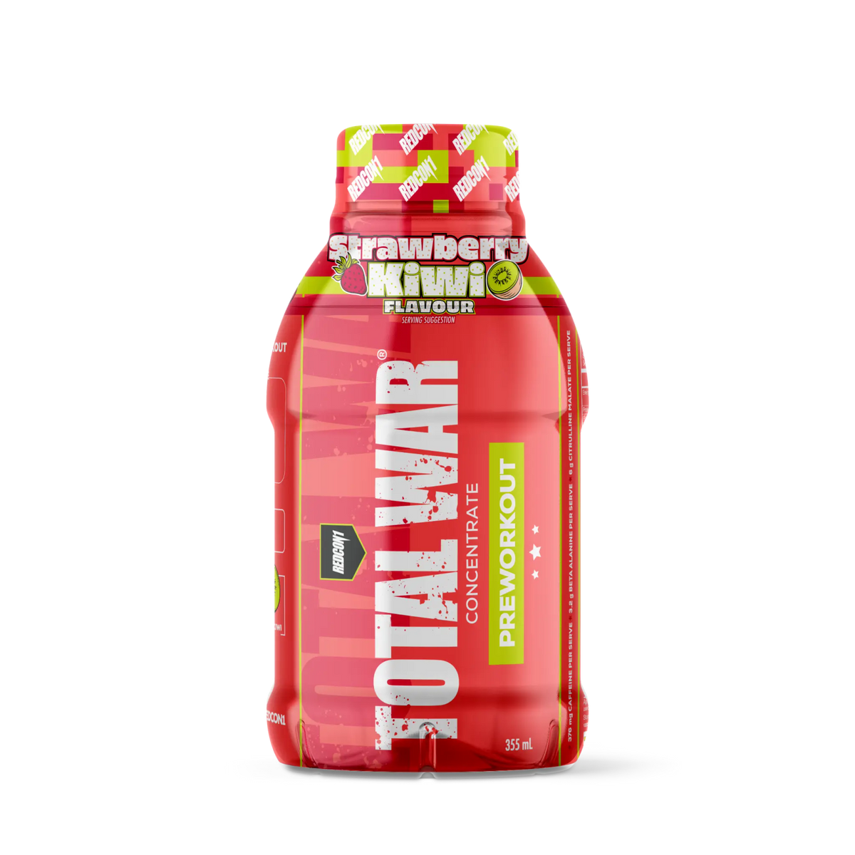 Redcon1 Total War Pre-Workout RTD 355mL — Box of 12