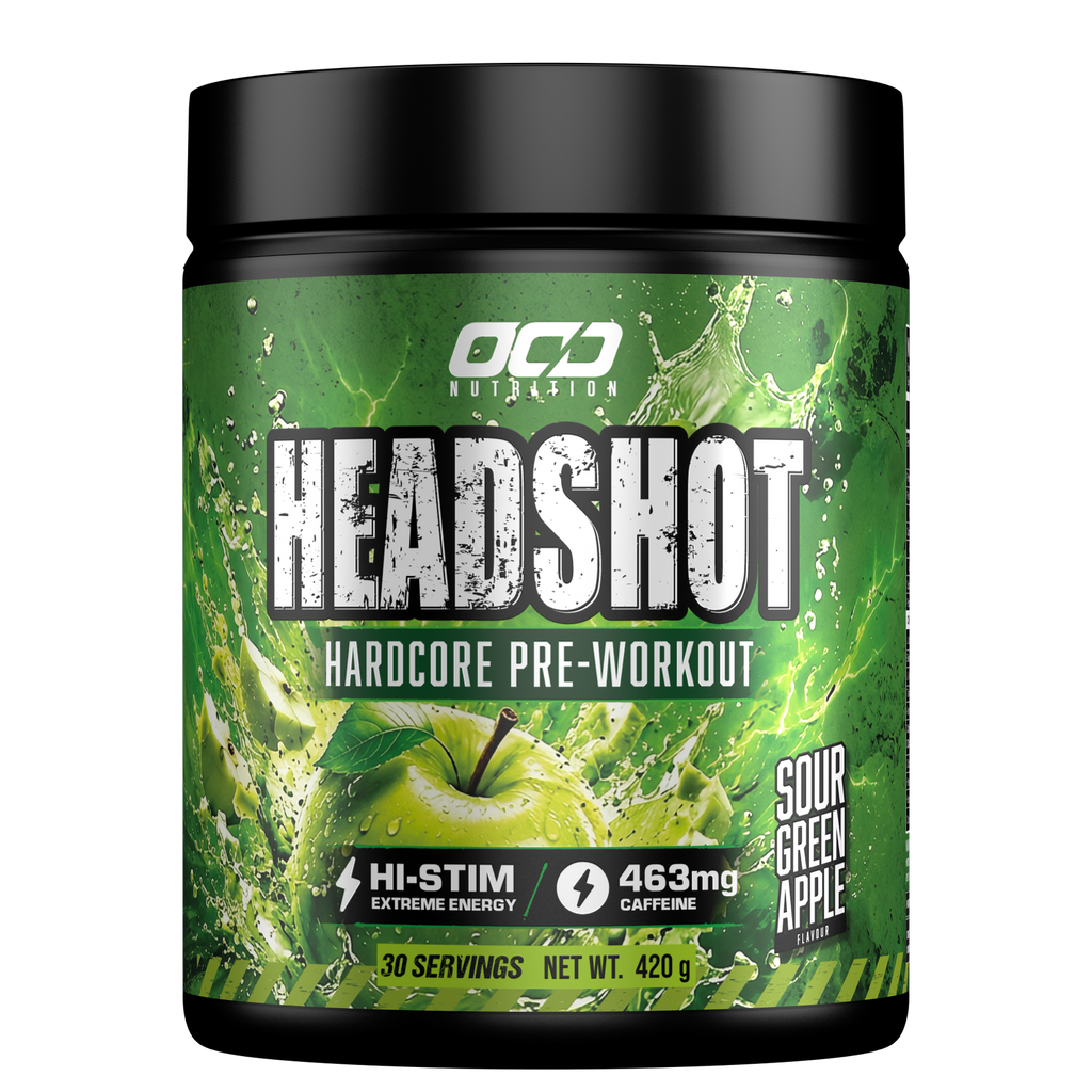 OCD Nutrition Headshot Hardcore Pre-Workout 30 Serves