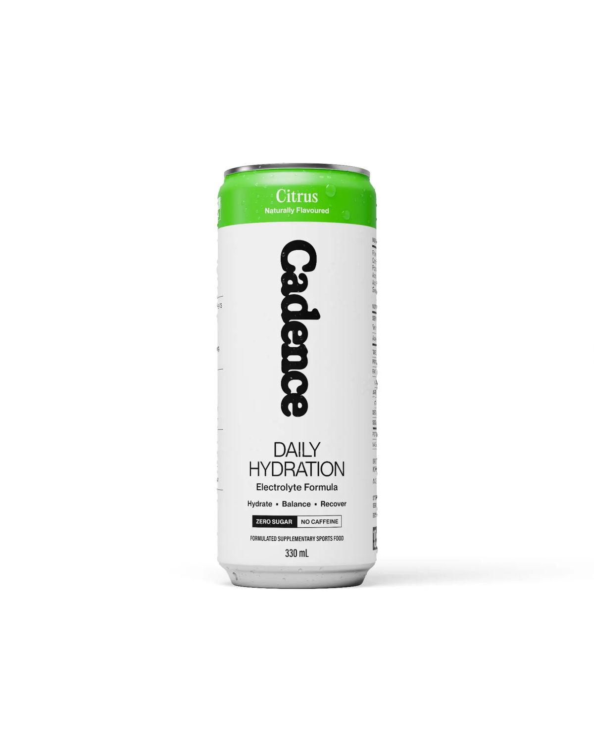 Cadence Daily Hydration 330mL - Citrus