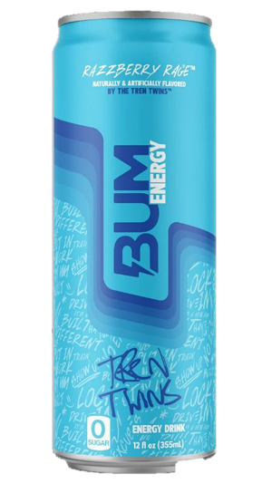 CBUM Bum Energy Drink 355mL - Razzberry Rage