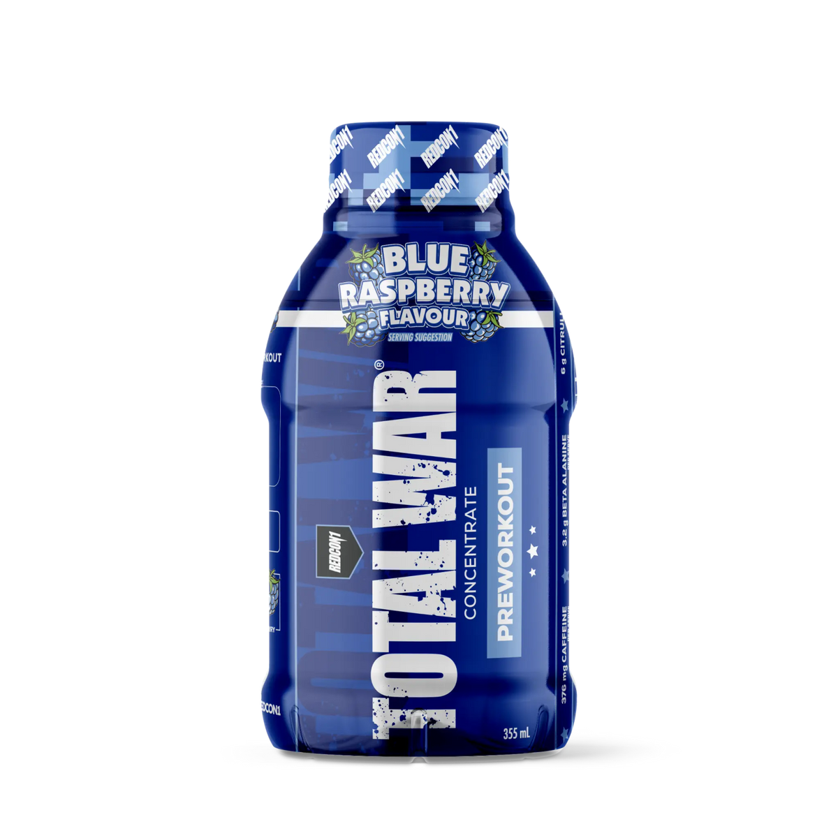 Redcon1 Total War Pre-Workout RTD 355mL — Box of 12