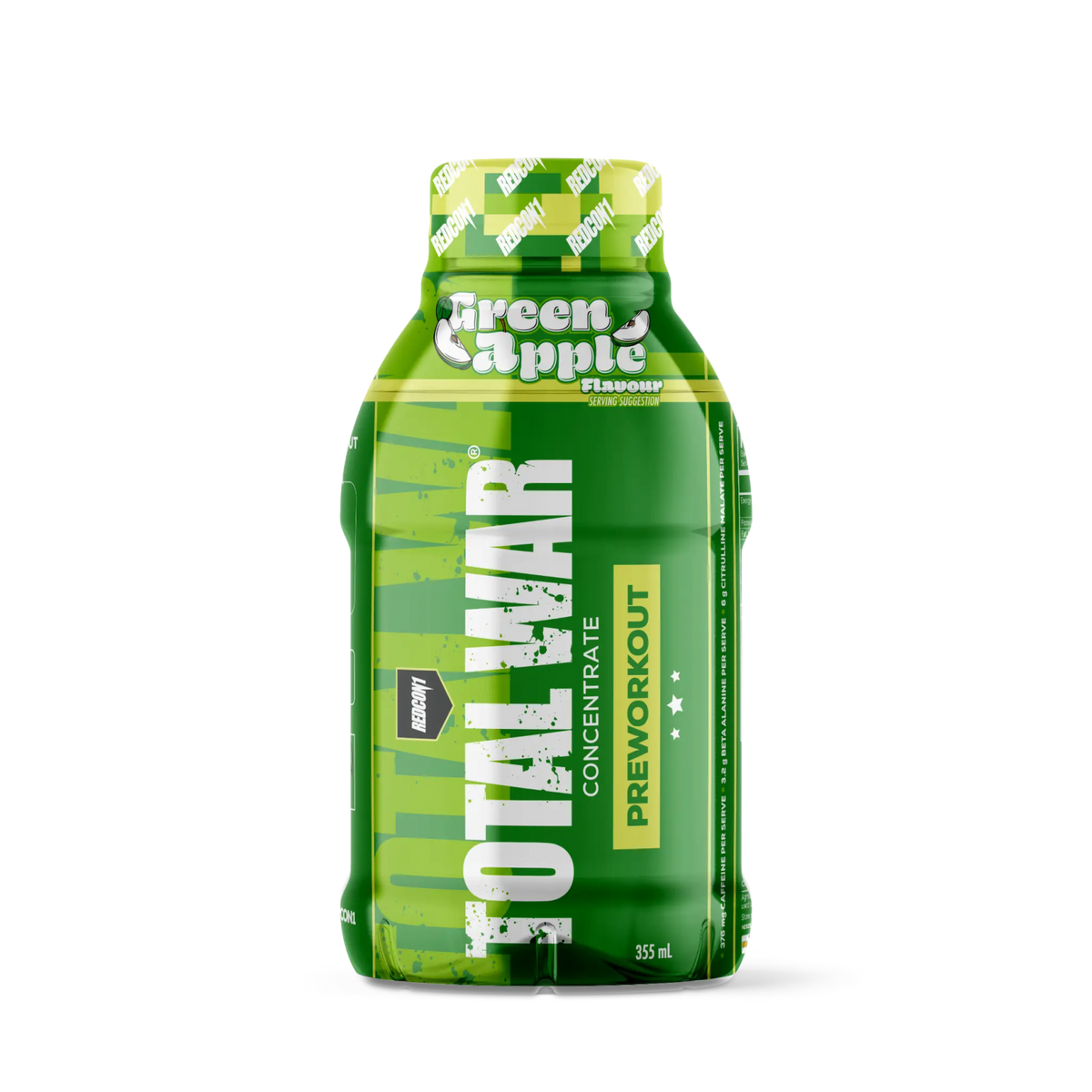 Redcon1 Total War Pre-Workout RTD 355mL — Box of 12