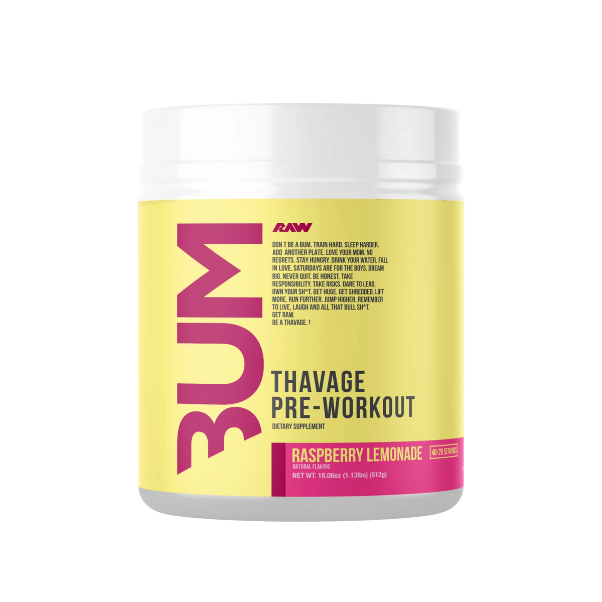CBUM Thavage Pre-Workout