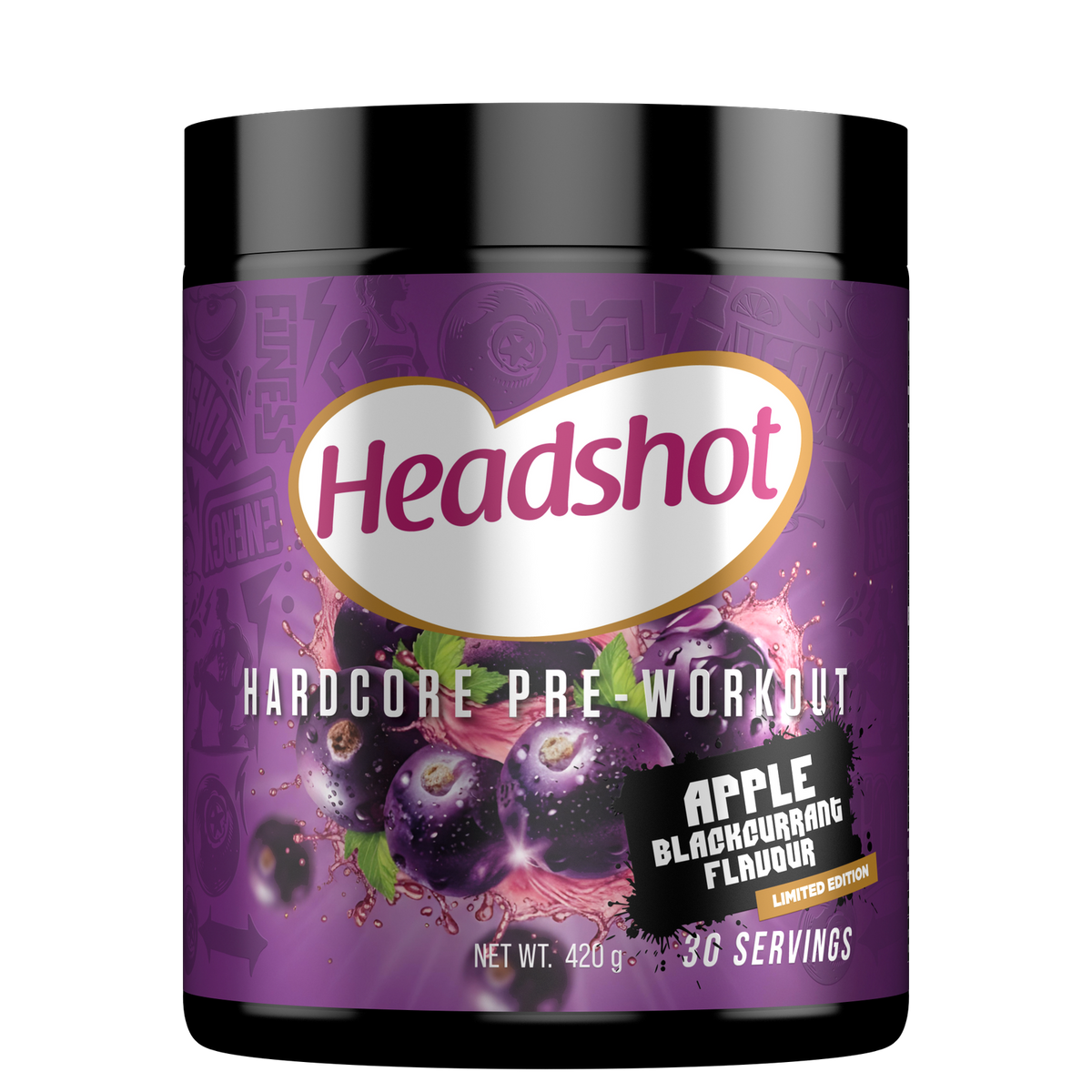 OCD Nutrition Headshot Hardcore Pre-Workout 30 Serves