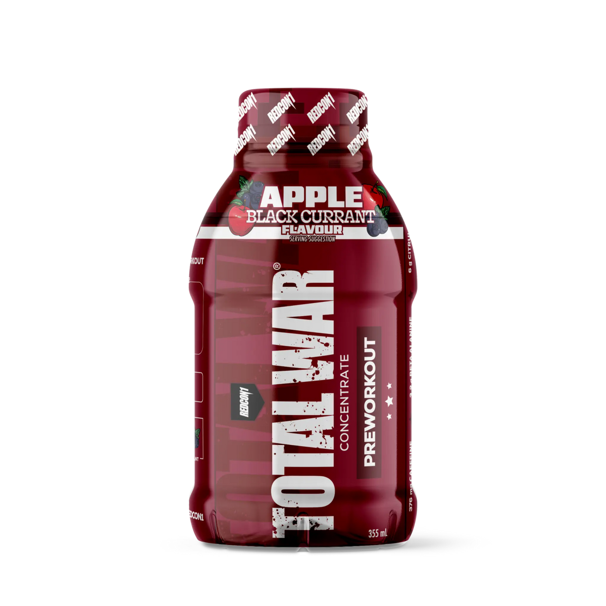 Redcon1 Total War Pre-Workout RTD 355mL — Box of 12