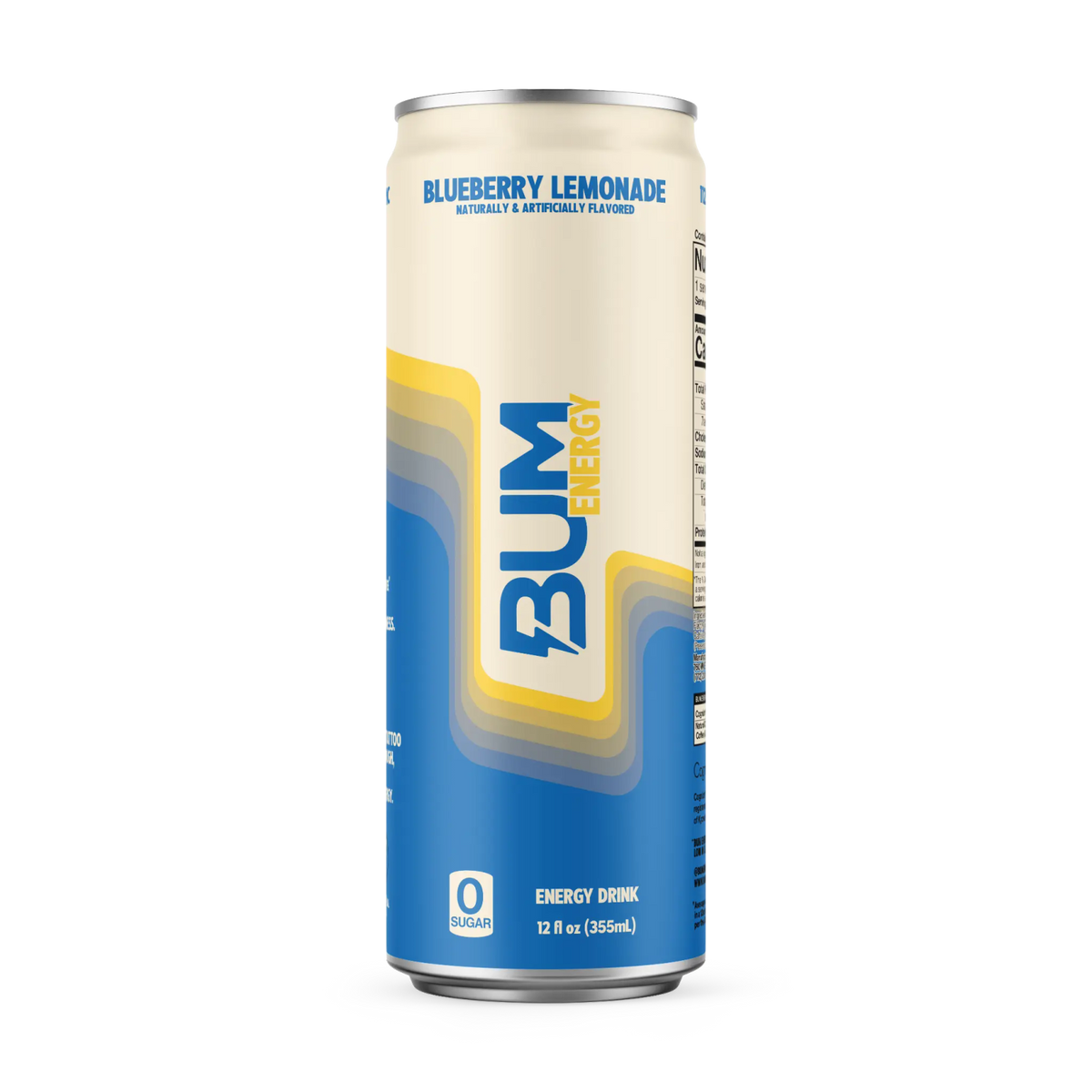 CBUM Bum Energy Drink 355mL - Blueberry Lemonade