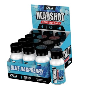 OCD Nutrition Headshot Pre-Workout Shot 60mL — Box of 12