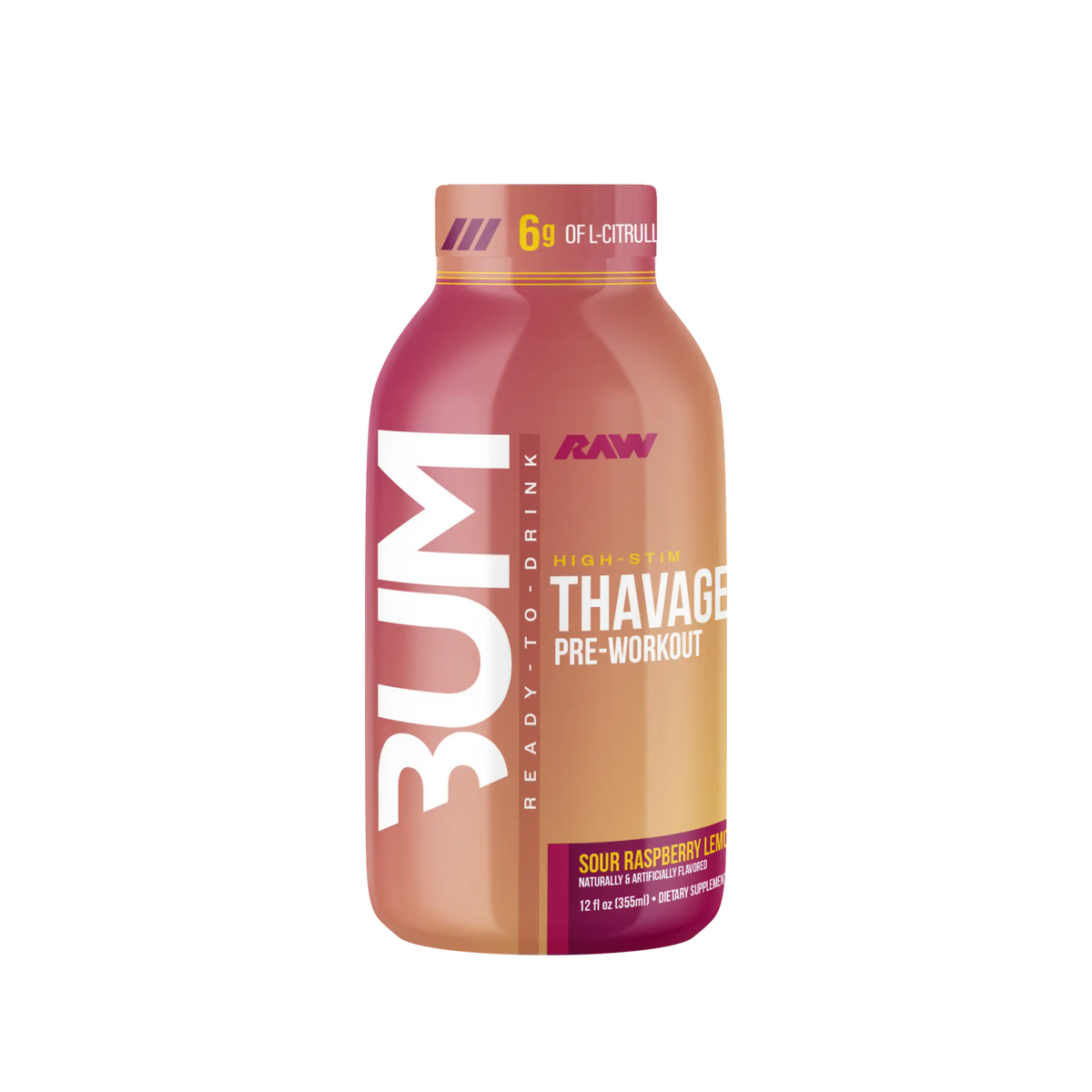 CBUM Thavage Pre-Workout RTD 355mL — Box of 12