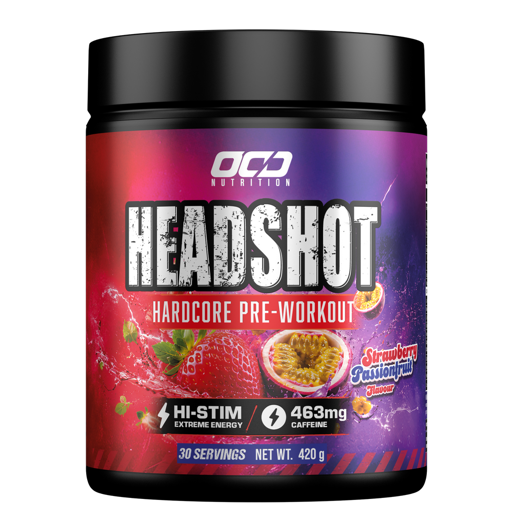 OCD Nutrition Headshot Hardcore Pre-Workout 30 Serves